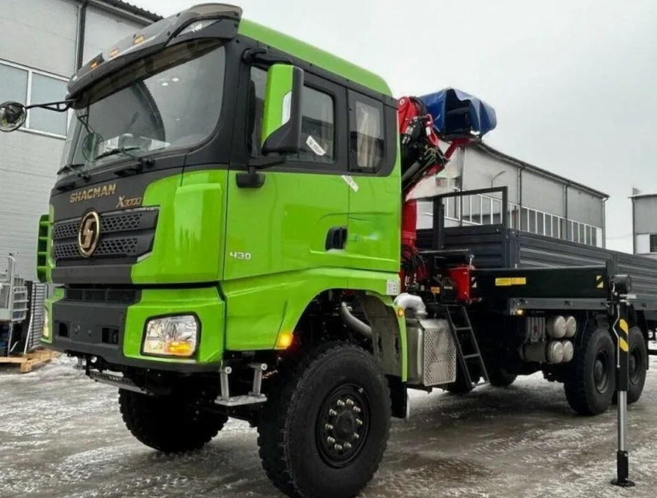 Бортовой автомобиль Shacman X3000 с КМУ Инман ИТ-200