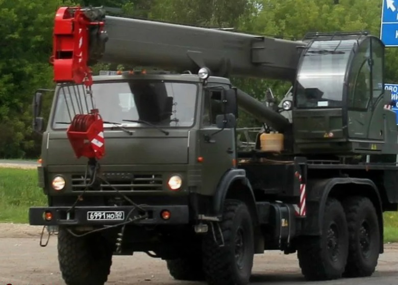 Автокран КАМАЗ 5350