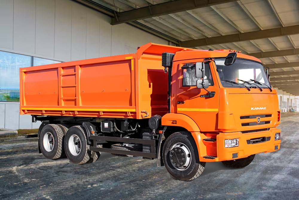 Самосвал-зерновоз КАМАЗ 65115