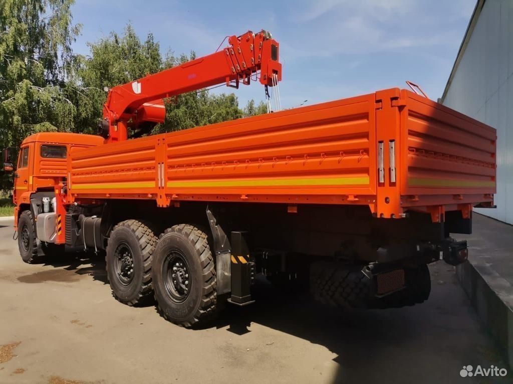 Бортовой автомобиль КАМАЗ 43118 с КМУ Prosper PR706